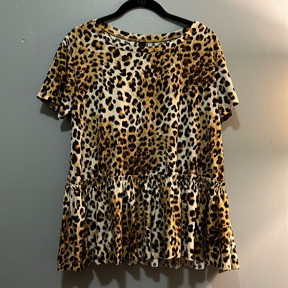 Agnes & Dora Ruffle Top Size Large